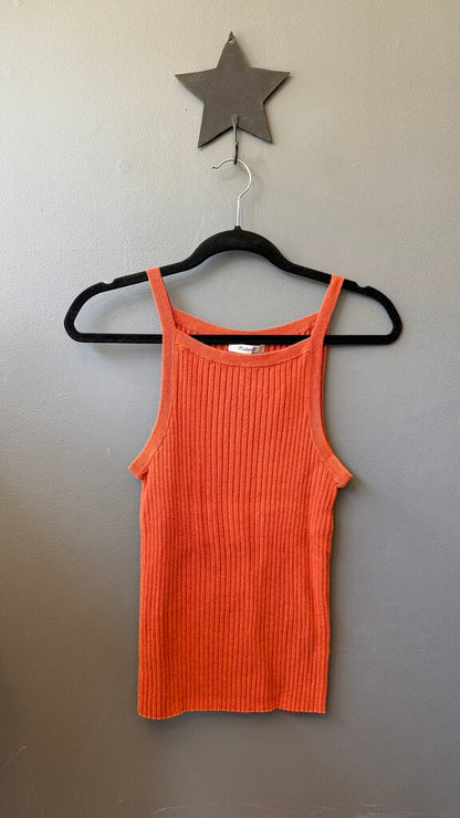Ribbed Knit Tank Top