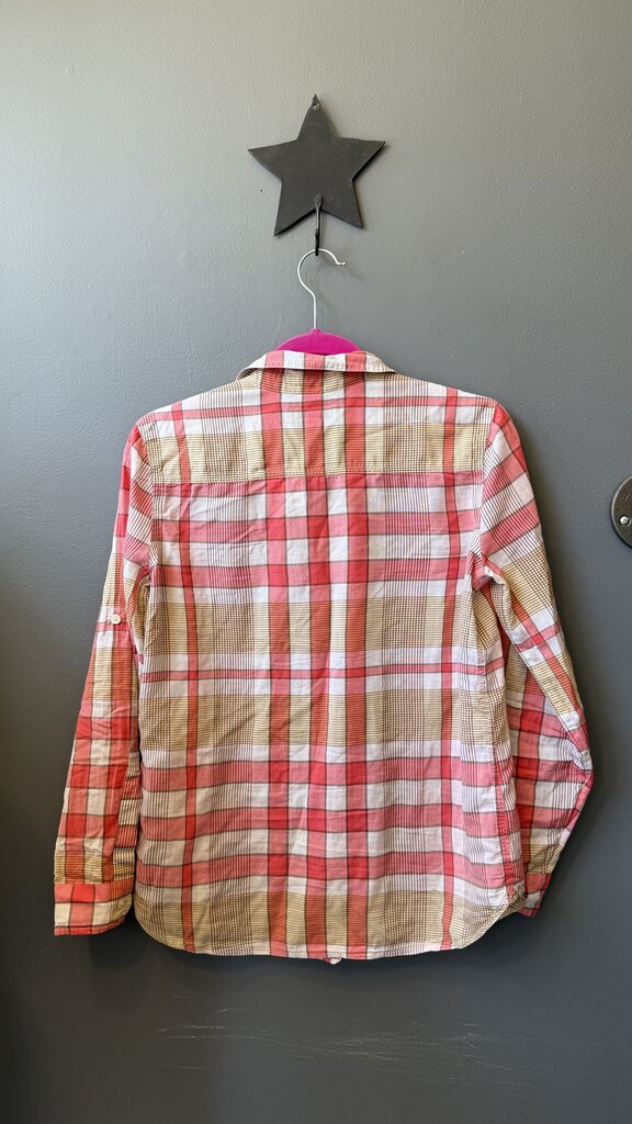 Plaid Light Button Up Shirt