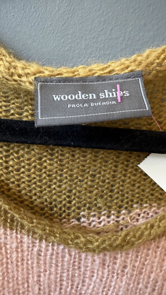 Mohair Blend Multi Colored Sweater