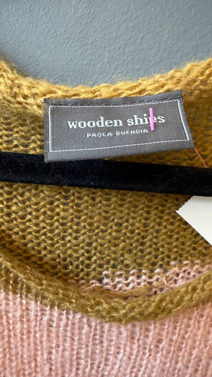 Mohair Blend Multi Colored Sweater