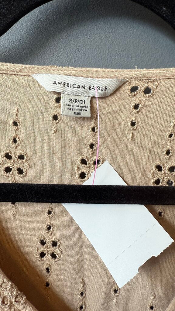 Eyelet Babydoll Blouse