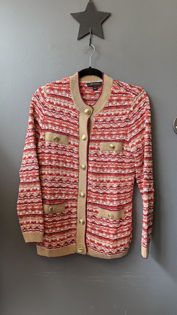 Woven Lady Cardigan Sweater