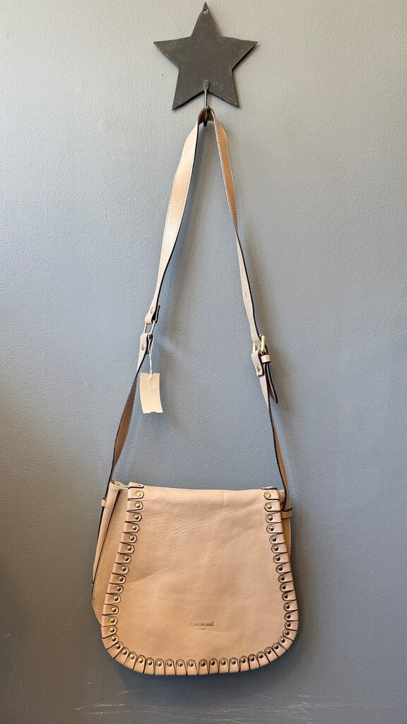 Leather Saddle Crossbody Bag