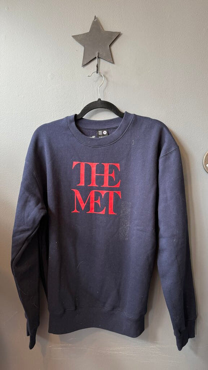 THE MET Logo Crewneck Sweatshirt