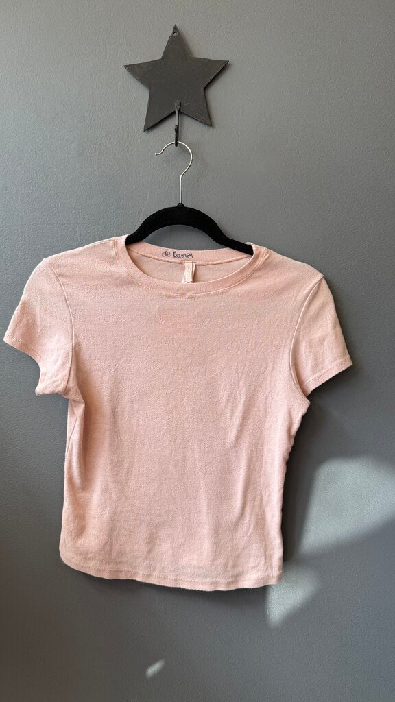 Logo Pointelle TShirt