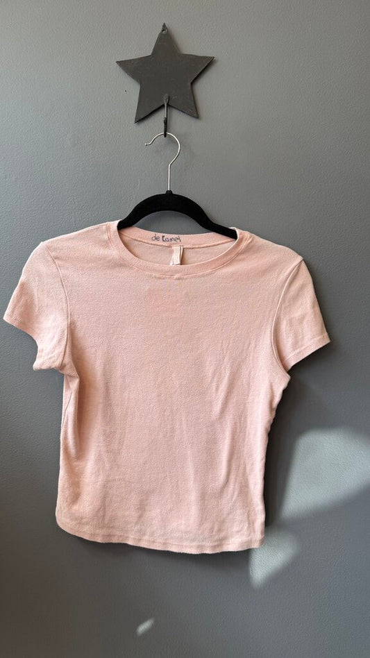 Logo Pointelle TShirt