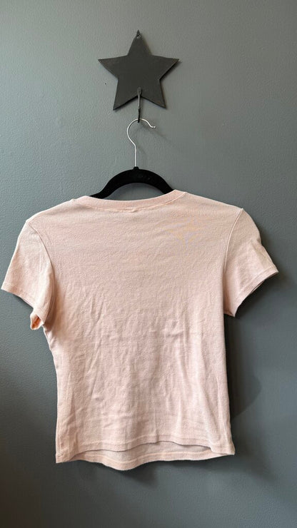 Logo Pointelle TShirt