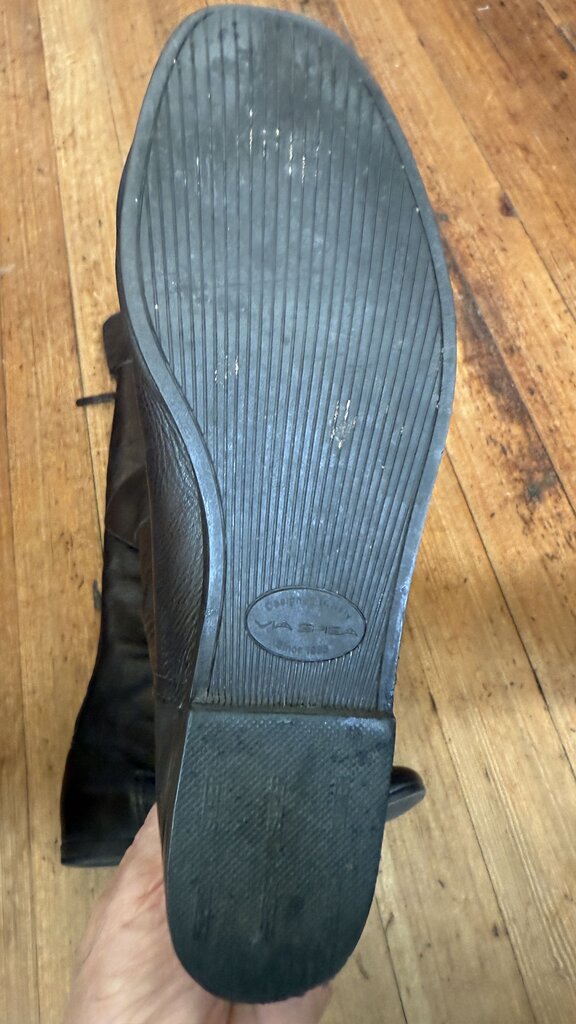 Leather Tall OTK Boots