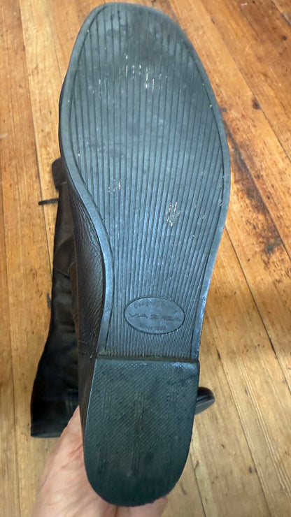 Leather Tall OTK Boots