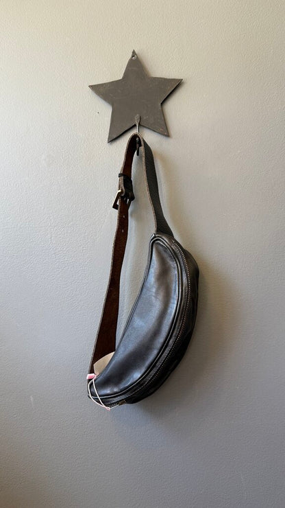 Vintage Leather Sling Bag