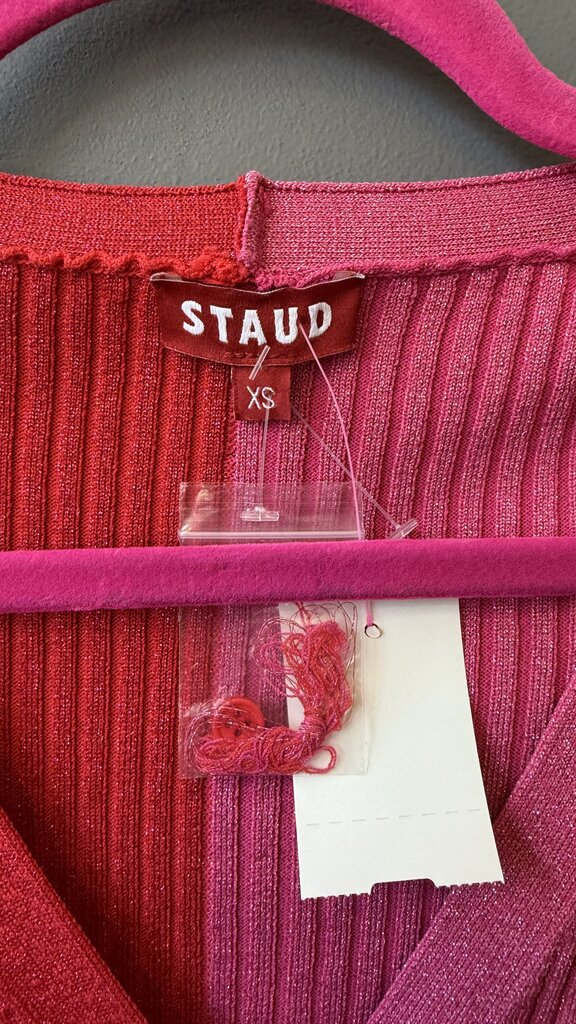 Metallic Two Tone Cardigan Sweater