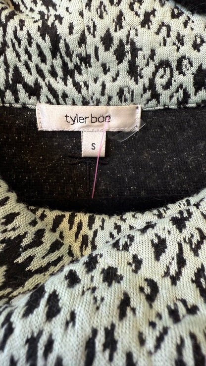 Knit Funnelneck Swing Dress