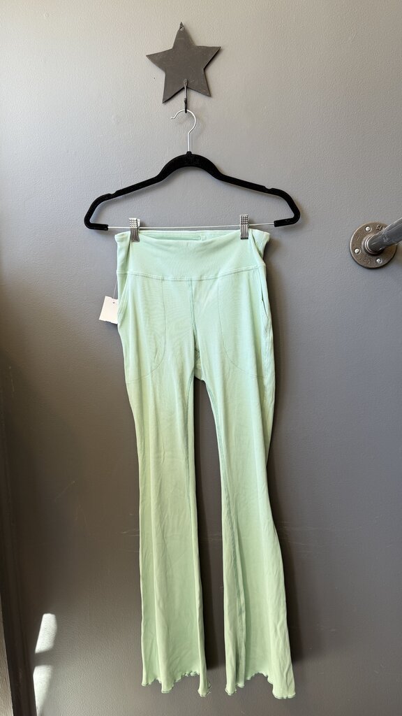 Ribbed Flare Pants