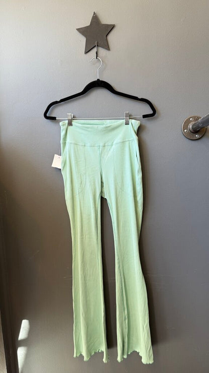 Ribbed Flare Pants