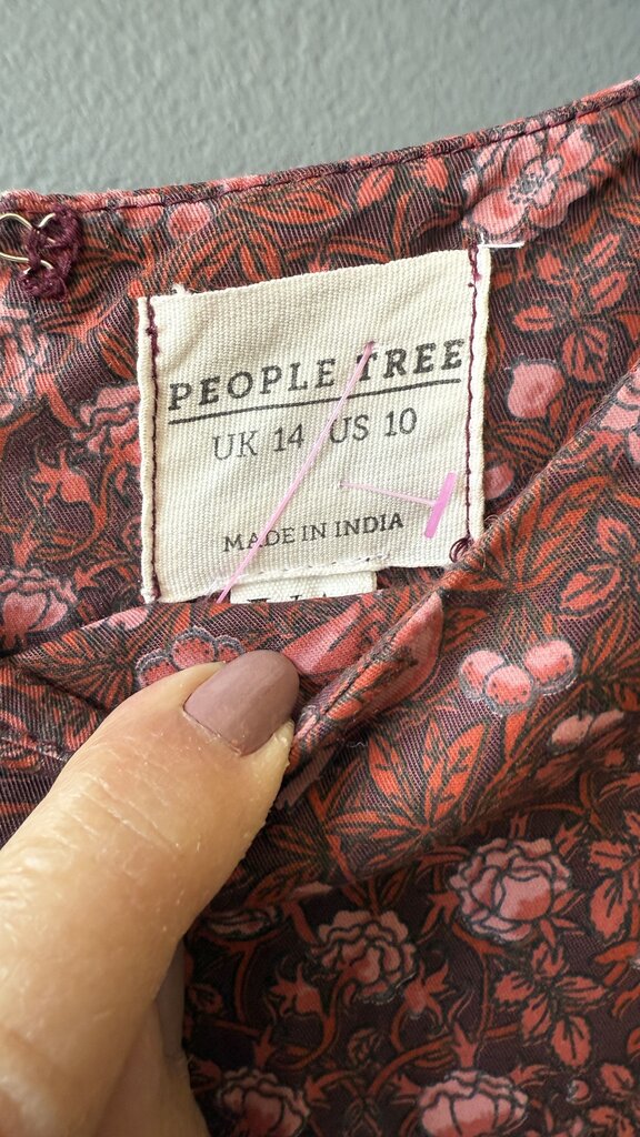 Floral Long Sleeve Maxi Dress