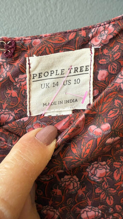 Floral Long Sleeve Maxi Dress