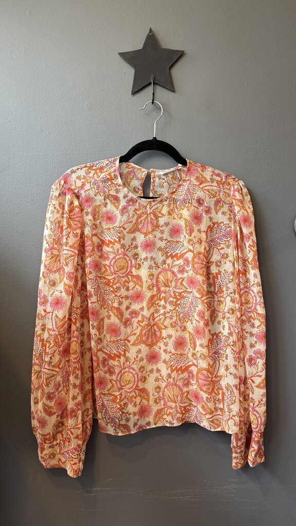 Floral Sheer Blouse