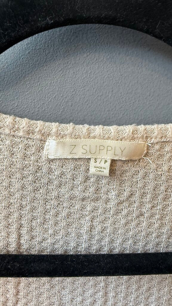 Wafle Scoop Neck Longsleeve