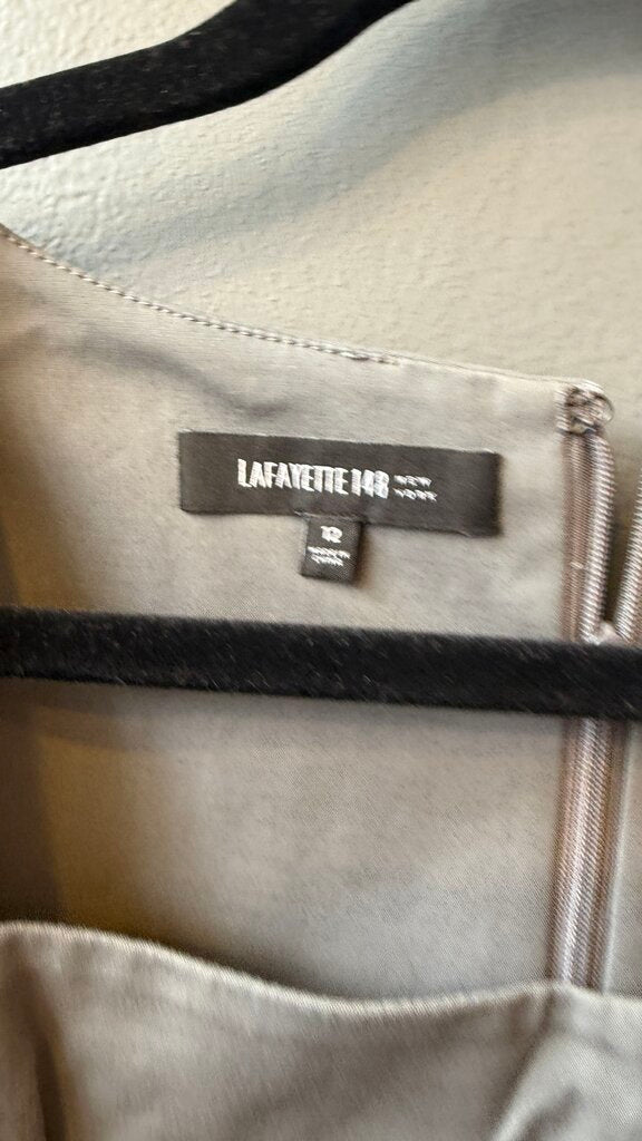 Square Neck Midi Sheath Dress