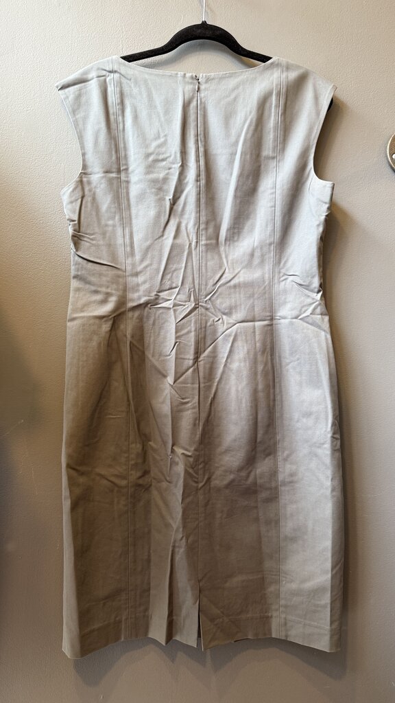 Square Neck Midi Sheath Dress