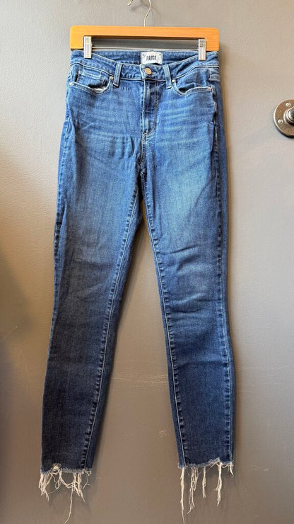 Hoxton Ankle Raw Hem Jeans