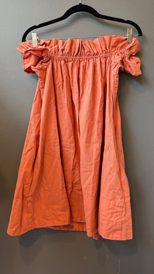 Smocked Off the Shoulder Babydoll Dress