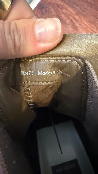 Lug Sole Suede Booties