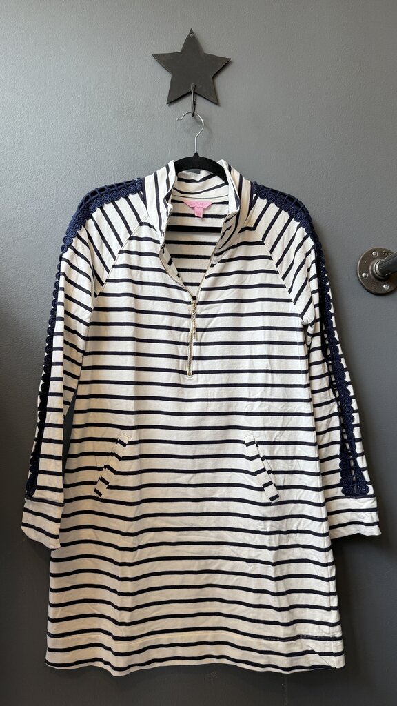 Stripe Popover Dress