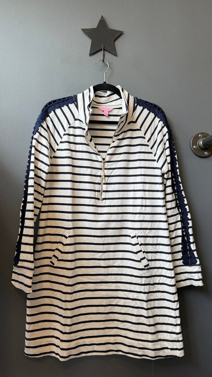 Stripe Popover Dress