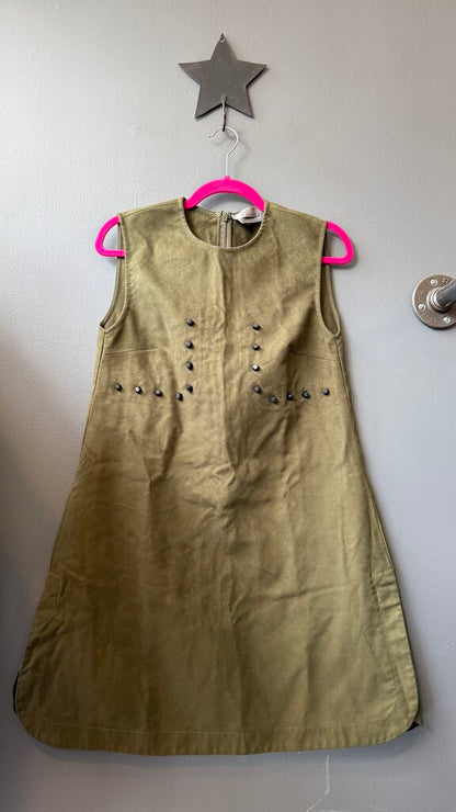 Brushed Studded Shift Dress