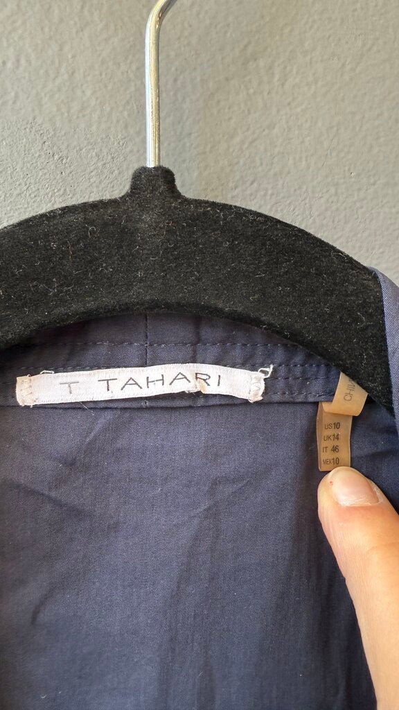 Zipper Front Utility Shift Dress