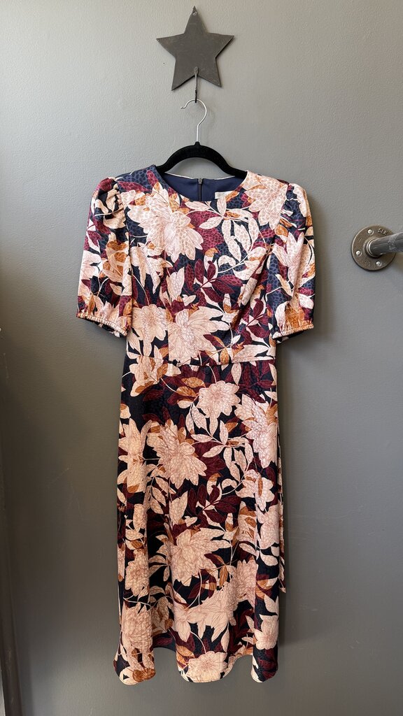 Floral Aline Midi Dress