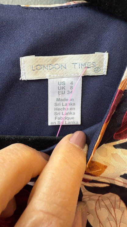 Floral Aline Midi Dress