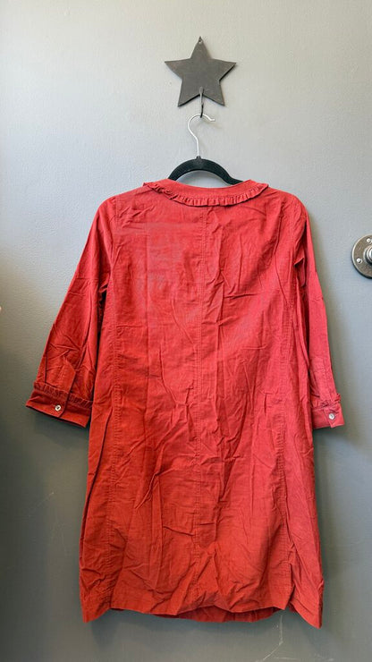 Corduroy Popover Shift Dress