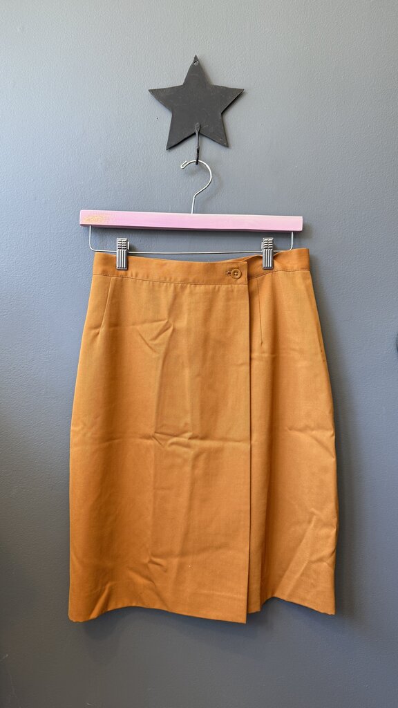 Vintage Wool Wrap Skirt