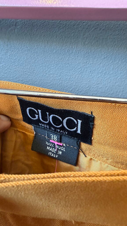 Vintage Wool Wrap Skirt