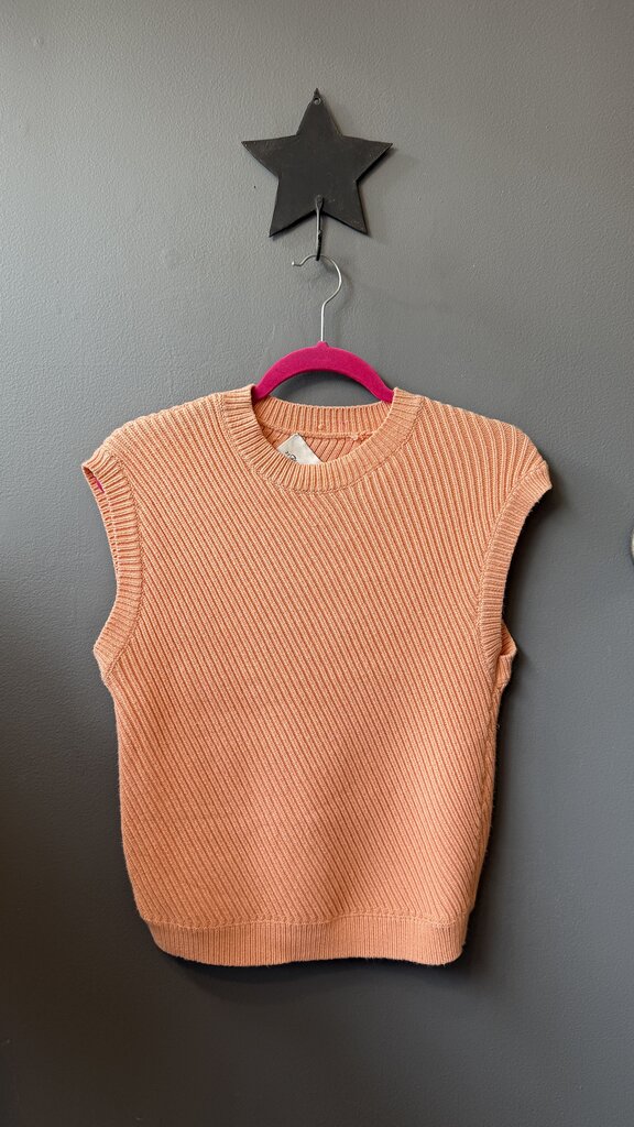 Ribbed Sleeveless Sweater