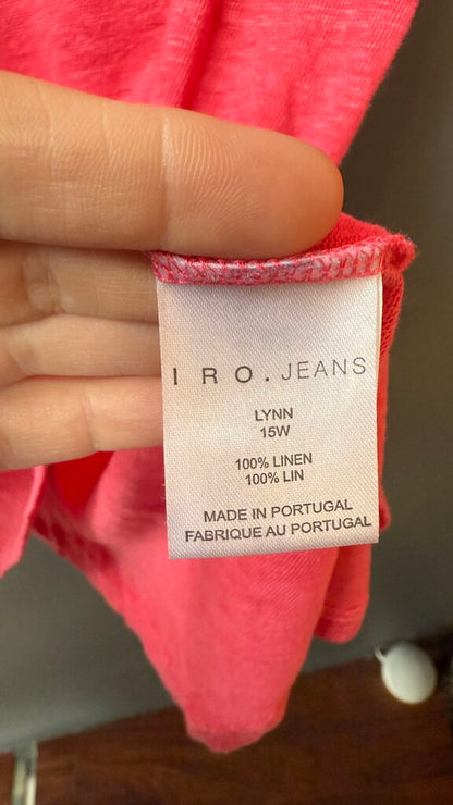 Linen Sleeveless Tunic Top