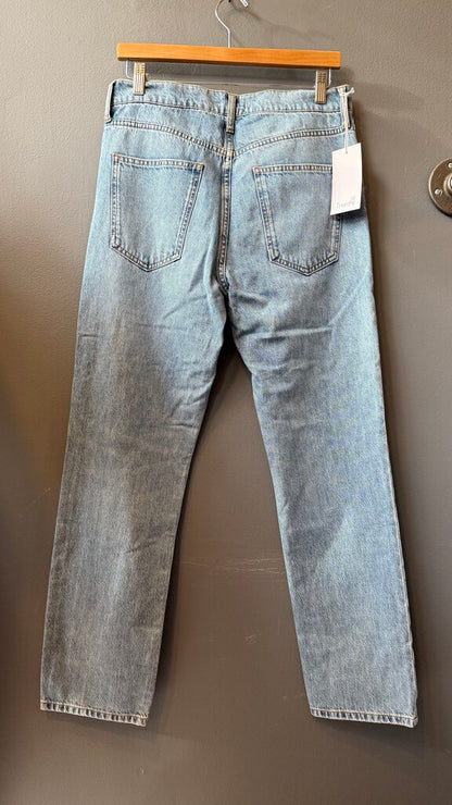 High Rise Straight Jeans