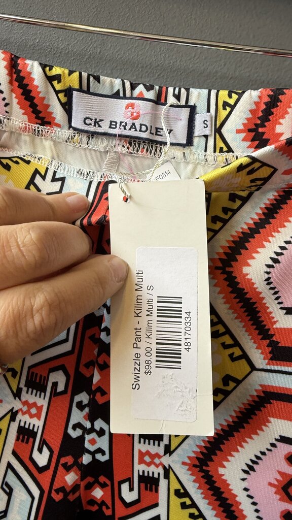 Straight Printed Pants