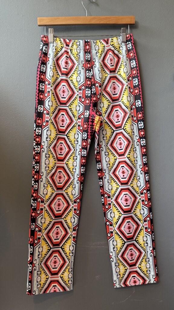 Straight Printed Pants