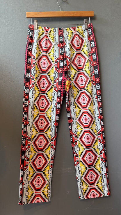 Straight Printed Pants