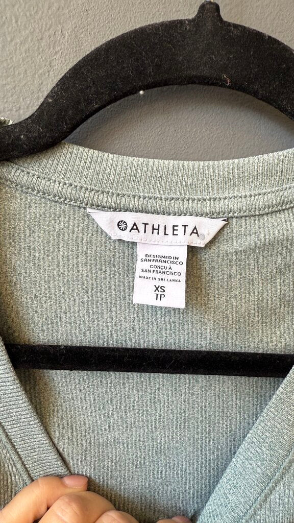 Micro Rib Henley Top