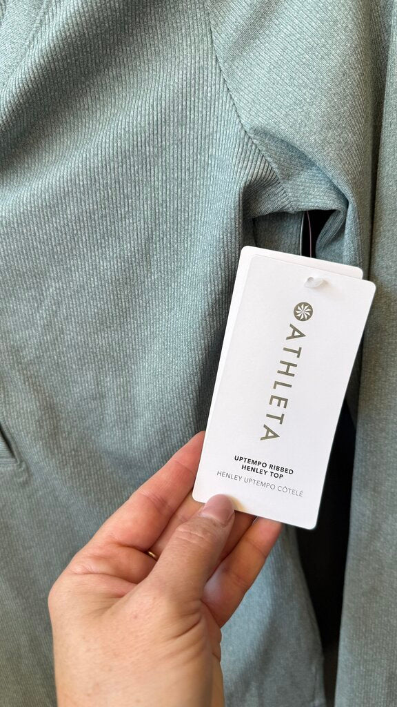 Micro Rib Henley Top