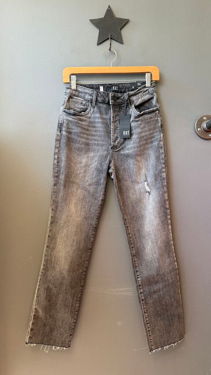 Rosa High Rise Straight Jeans