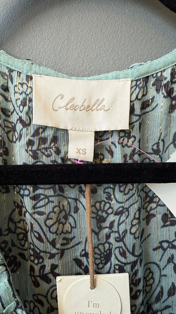 Metallic Thread Mini Dress