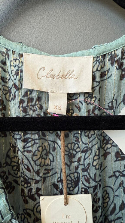 Metallic Thread Mini Dress