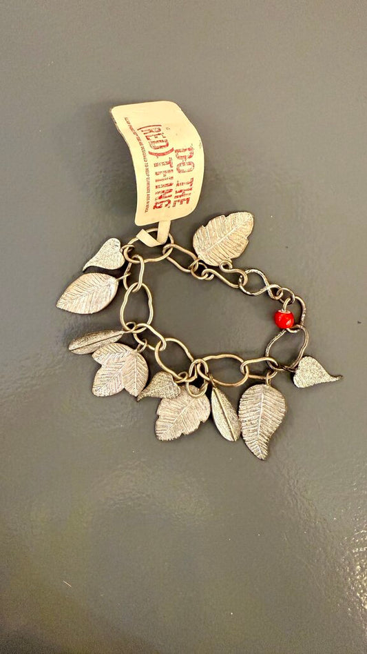 Leaf Charm Bracelet
