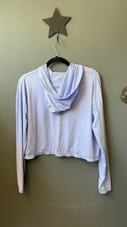 Heather Crop Hoodie