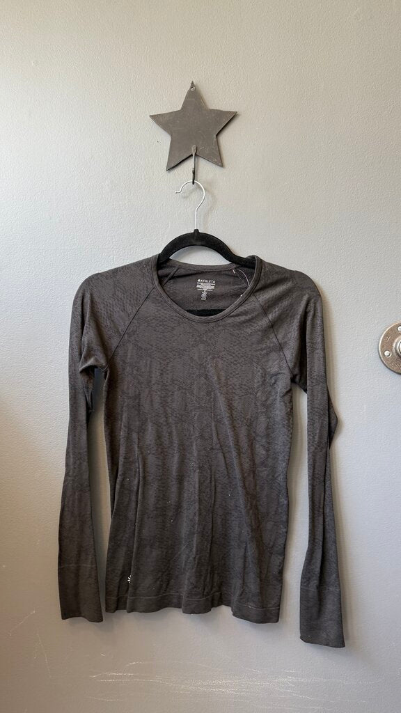 Snake Print Stretch Longsleeve Top